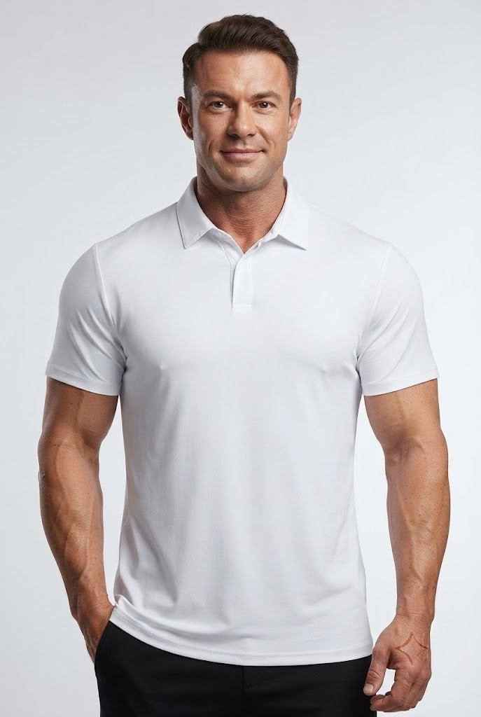 SilkFlow Performance PoloPolo T-shirtVOLTRA FIT