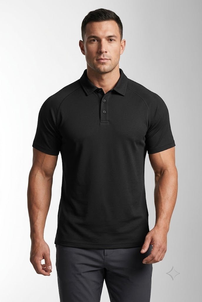 SilkFlow Performance PoloPolo T-shirtVOLTRA FIT