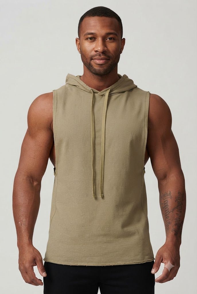 Sleeveless Training HoodieSports Leisure Fitness Sleeveless HoodieVOLTRA FIT