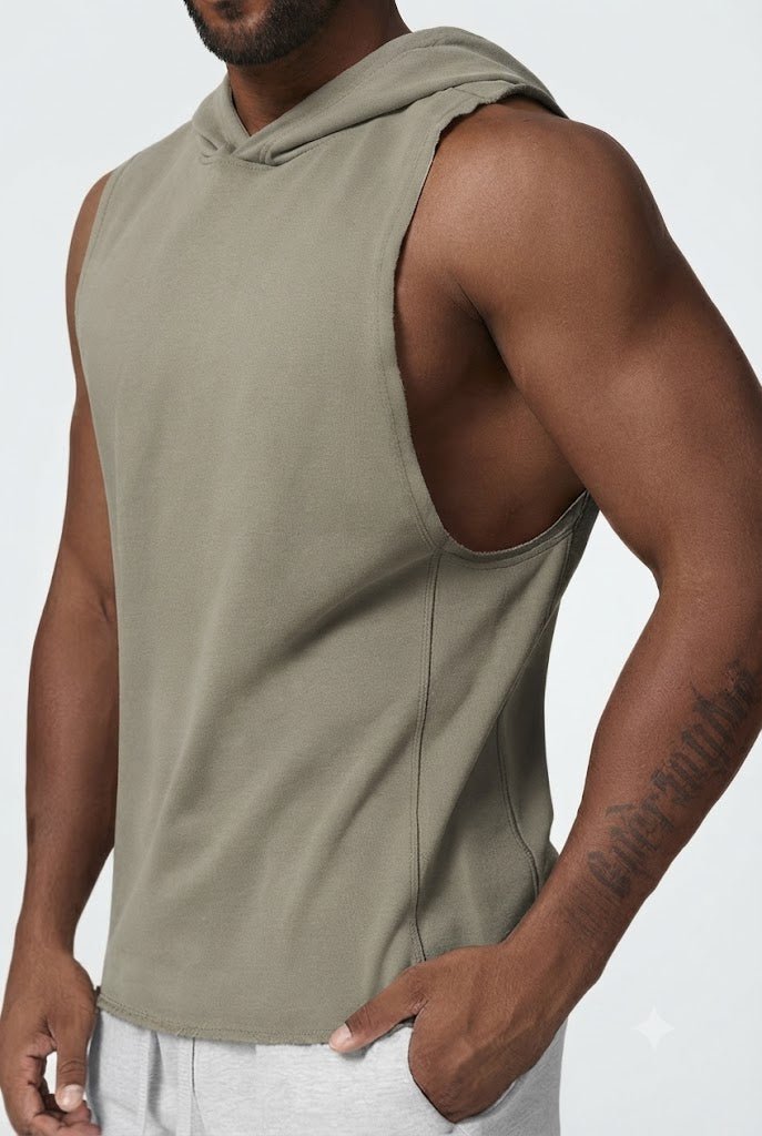 Sleeveless Training HoodieSports Leisure Fitness Sleeveless HoodieVOLTRA FIT