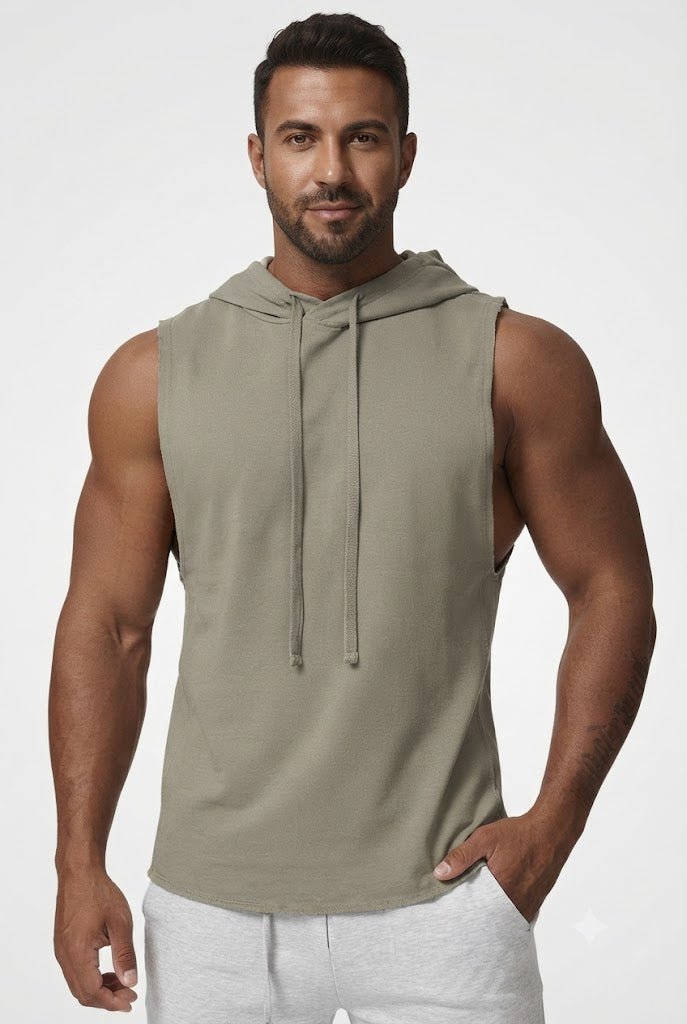 Sleeveless Training HoodieSports Leisure Fitness Sleeveless HoodieVOLTRA FIT