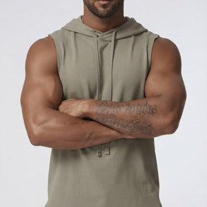 Sleeveless Training HoodieSports Leisure Fitness Sleeveless HoodieVOLTRA FIT