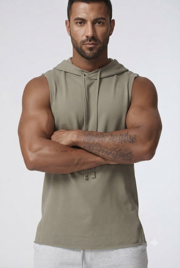 Sleeveless Training HoodieSports Leisure Fitness Sleeveless HoodieVOLTRA FIT