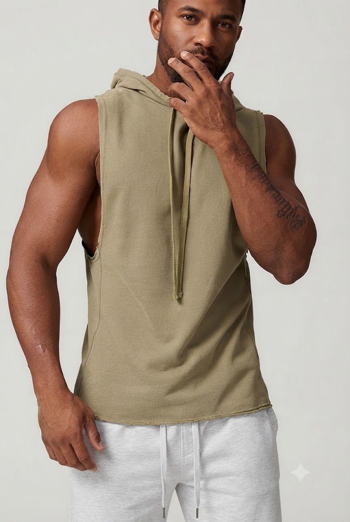 Sleeveless Training HoodieSports Leisure Fitness Sleeveless HoodieVOLTRA FIT