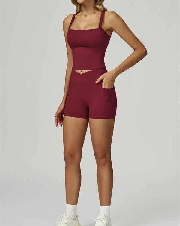 Solenne Open-Back Crop TankCrop TankVOLTRA FIT
