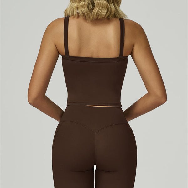 Solenne Open-Back Crop TankCrop TankVOLTRA FIT