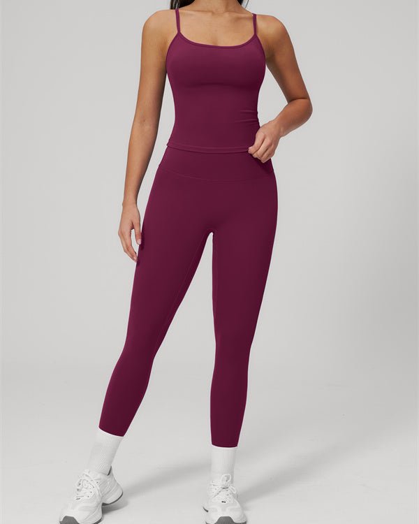Square Neck Leggings SetVOLTRA FIT