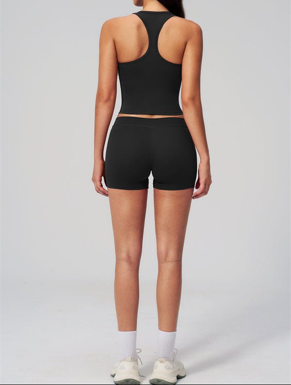 Square Neck Shorts SetVOLTRA FIT
