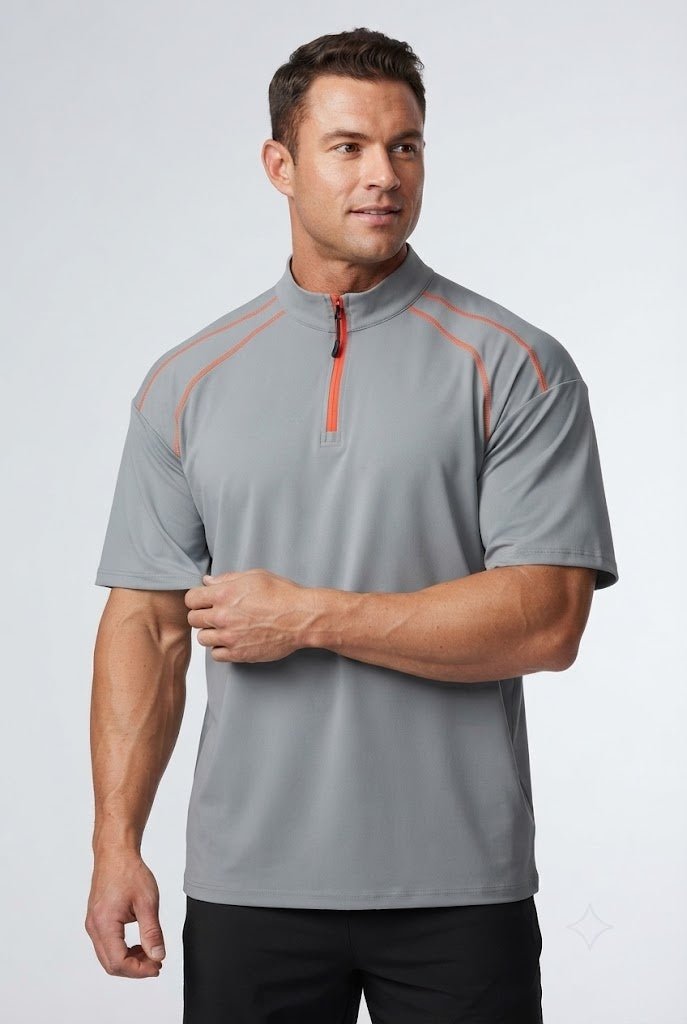 Summit Quarter-Zip Performance TeeSport T-shirtVOLTRA FIT