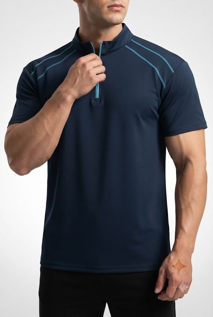 Summit Quarter-Zip Performance TeeSport T-shirtVOLTRA FIT