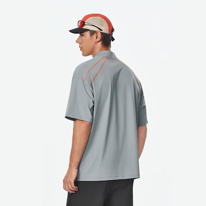 Summit Quarter-Zip Performance TeeSport T-shirtVOLTRA FIT