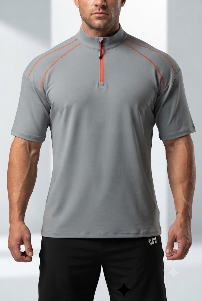 Summit Quarter-Zip Performance TeeSport T-shirtVOLTRA FIT