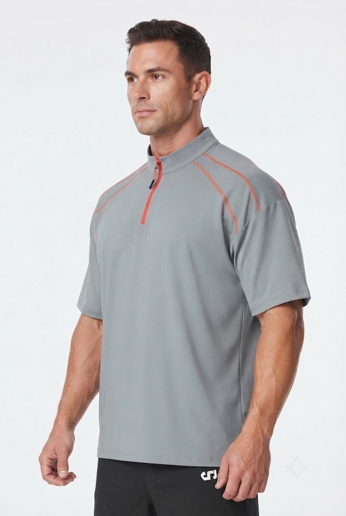 Summit Quarter-Zip Performance TeeSport T-shirtVOLTRA FIT
