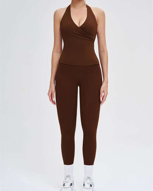 The Stride Crop Top Isabella Leggings 2-Piece SetVOLTRA FIT