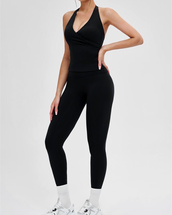 The Stride Crop Top Isabella Leggings 2-Piece SetVOLTRA FIT