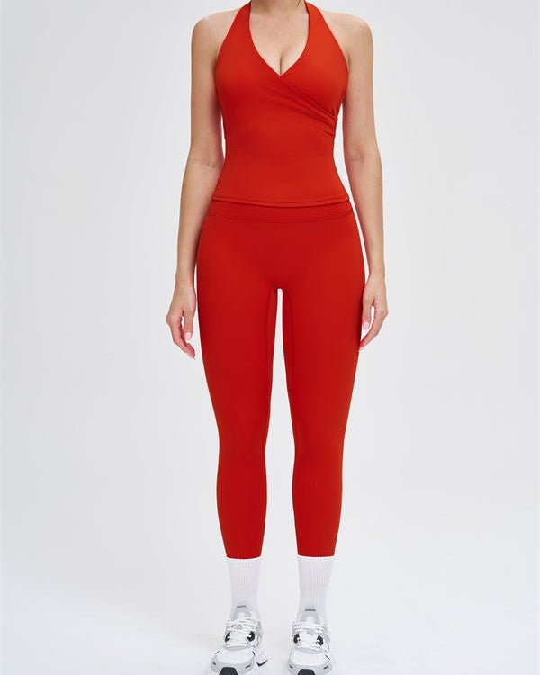 The Stride Crop Top Isabella Leggings 2-Piece SetVOLTRA FIT