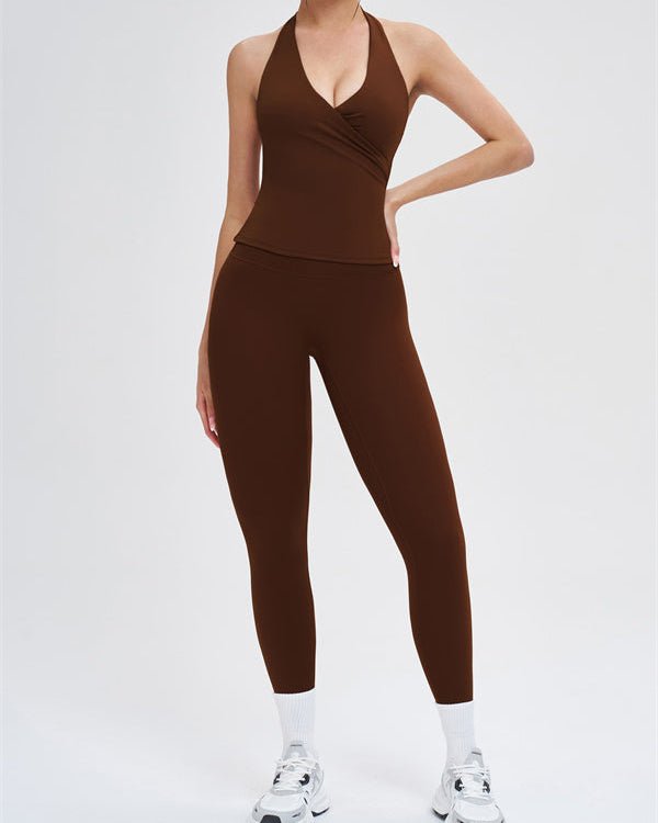 The Stride Crop Top Isabella Leggings 2-Piece SetVOLTRA FIT