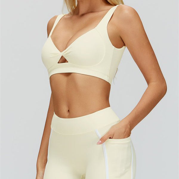 Twist Front Open Back BraVOLTRA FIT