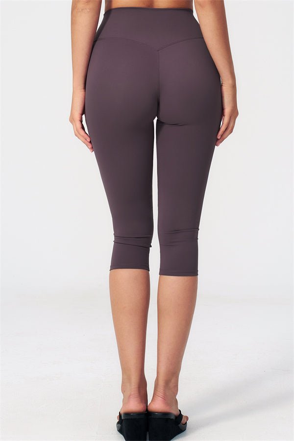 V-Neck Capri Leggings SetVOLTRA FIT