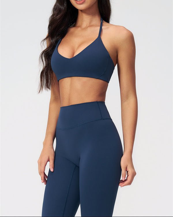 V-Neck Capri Leggings SetVOLTRA FIT