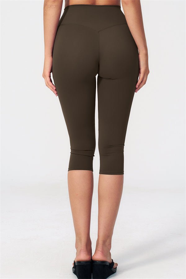 V-Neck Capri Leggings SetVOLTRA FIT