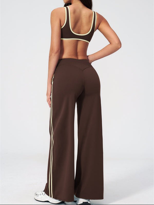 V-Neck Straight Leg SetVOLTRA FIT