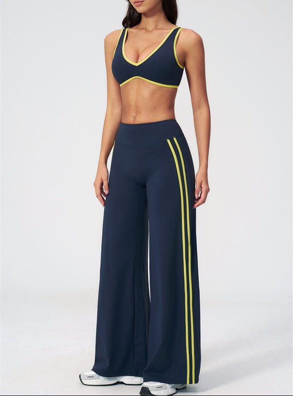 V-Neck Straight Leg SetVOLTRA FIT