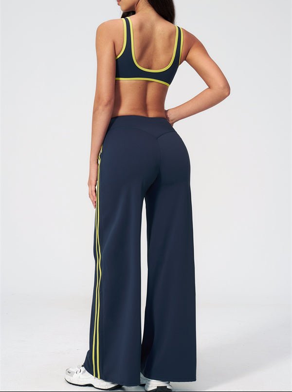 V-Neck Straight Leg SetVOLTRA FIT