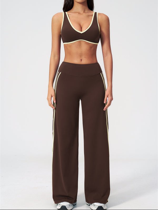 V-Neck Straight Leg SetVOLTRA FIT
