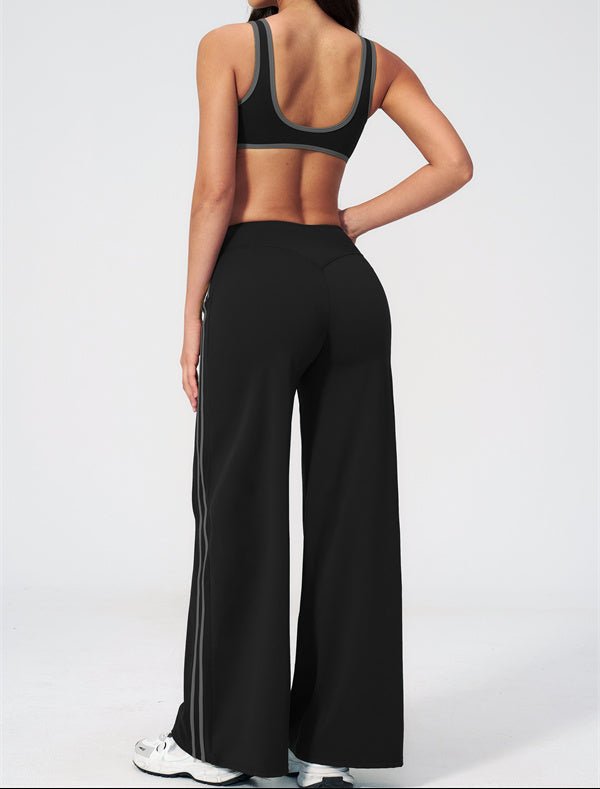 V-Neck Straight Leg SetVOLTRA FIT