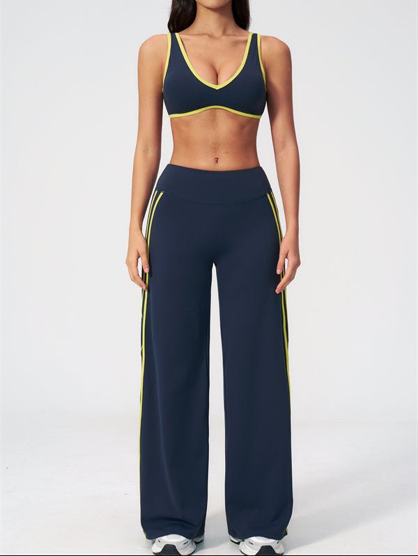 V-Neck Straight Leg SetVOLTRA FIT