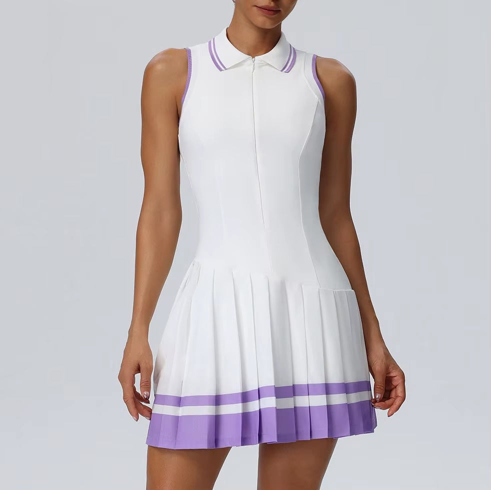 Pleated Tennis Dress