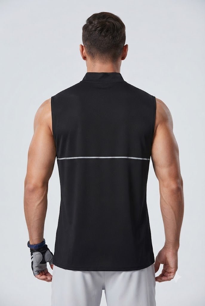Velocity Quarter-Zip Training TankSports VestVOLTRA FIT