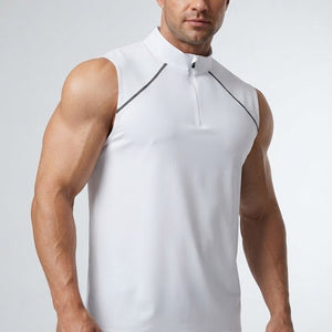 Velocity Quarter-Zip Training TankSports VestVOLTRA FIT