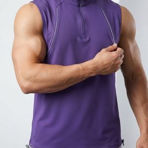 Velocity Quarter-Zip Training TankSports VestVOLTRA FIT