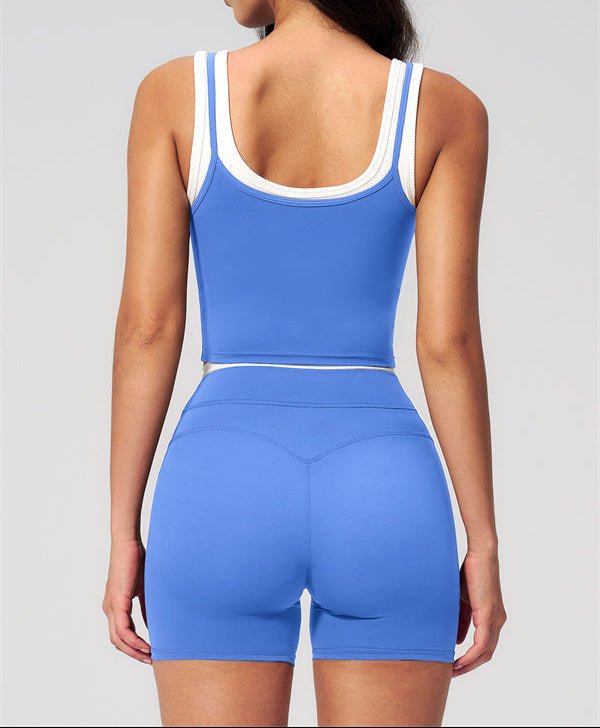 Velora Color-Block Crop TankCrop Tops & TeesVOLTRA FIT