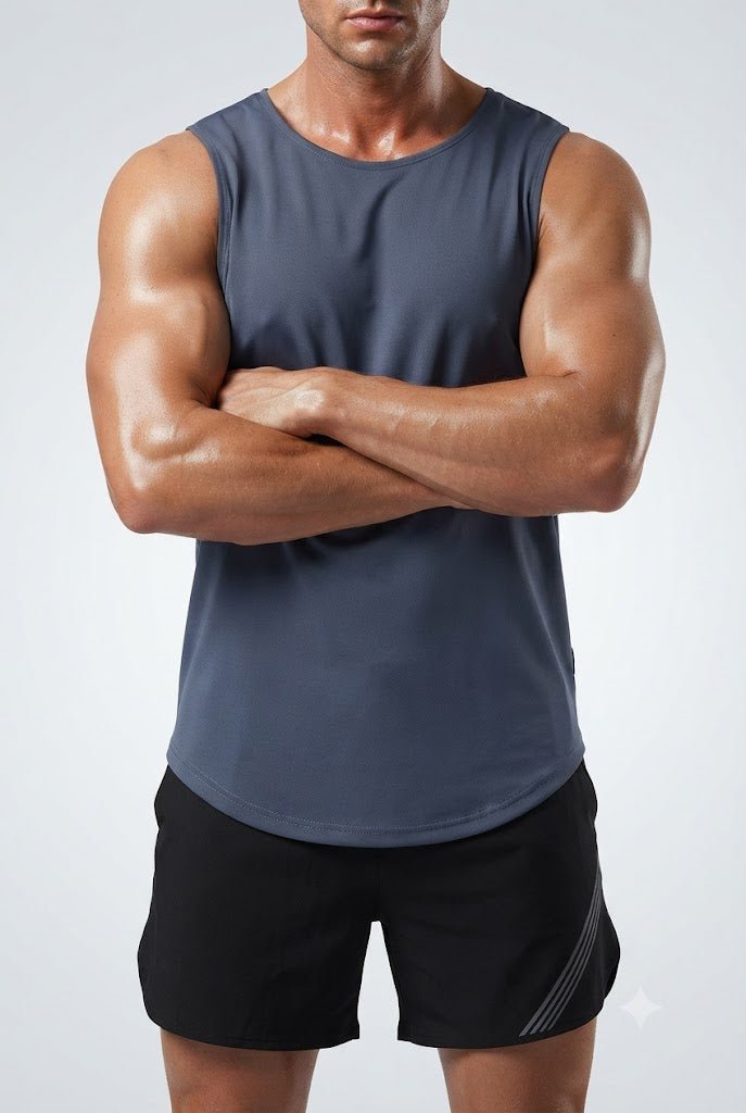 Vintage Wash Muscle TankT-SHIRT MENVOLTRA FIT