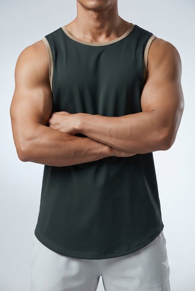 Vintage Wash Muscle TankT-SHIRT MENVOLTRA FIT