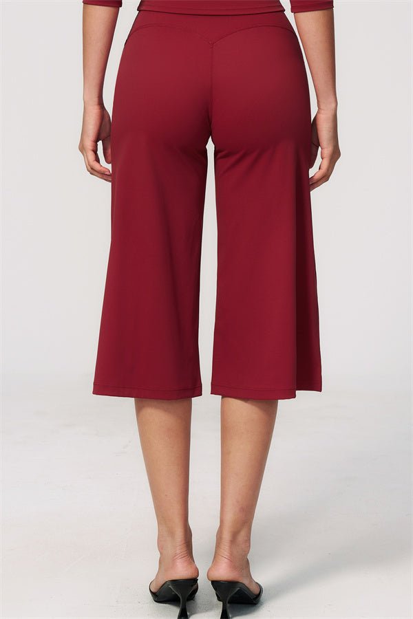 Wide Leg Crop PantsVOLTRA FIT