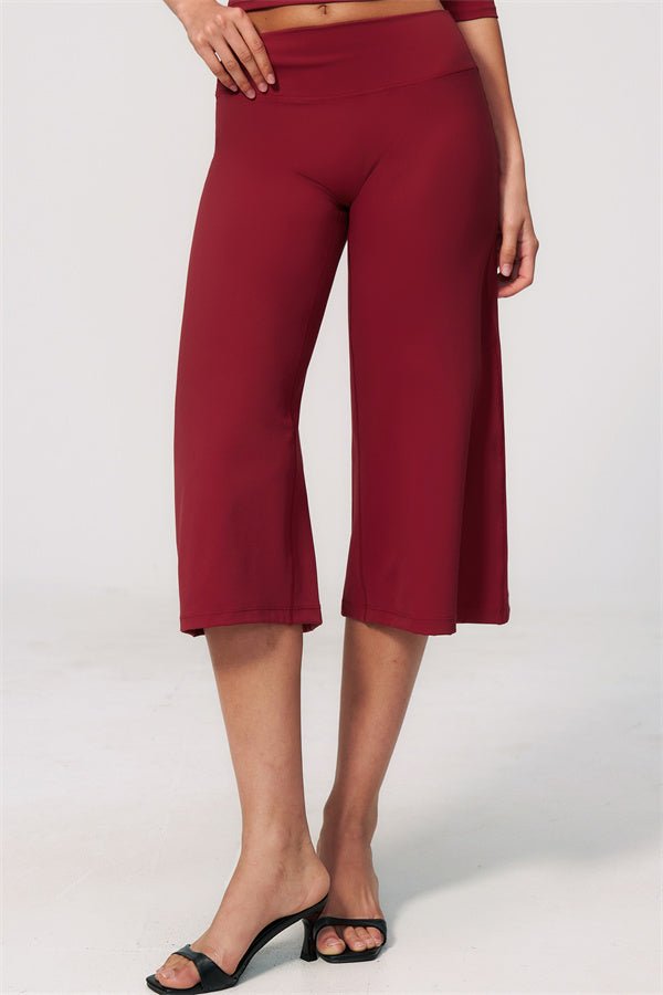 Wide Leg Crop PantsVOLTRA FIT