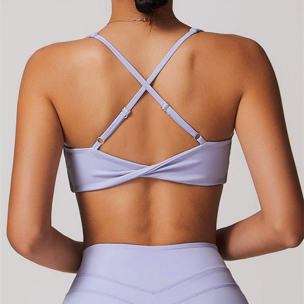 Women's Twist Back Sports BraSports BrasVOLTRA FIT